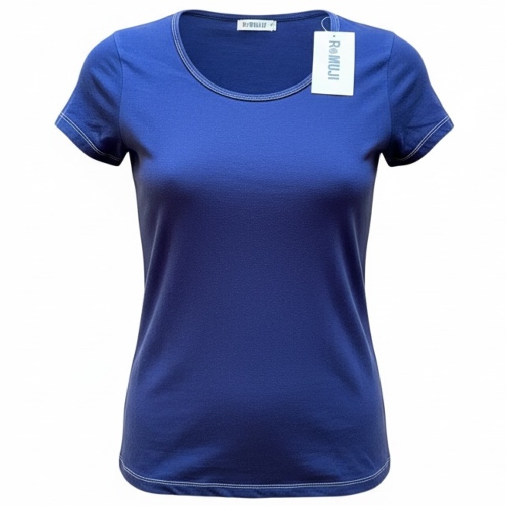 MUJI REMUJI 100% Cotton Cut&Sewn Tee Size Small